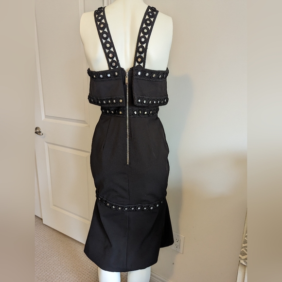 Premonition Black Coctail Dress - Picture 2 of 5